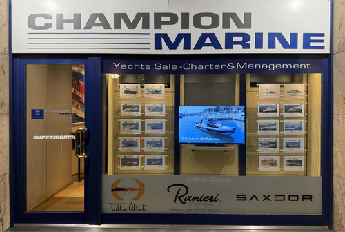 Champion Marine, distributeur de bateaux a Monaco - vente, location, entretien et competition nautique